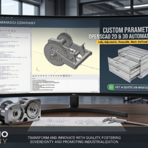 Custom Parametric OpenSCAD 3D & 2D Automation - Adams Morgan,  Washington, D.C.