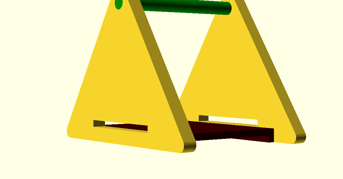 Openscad Paper winder 1