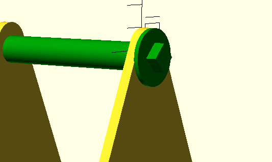 Openscad Paper winder 8