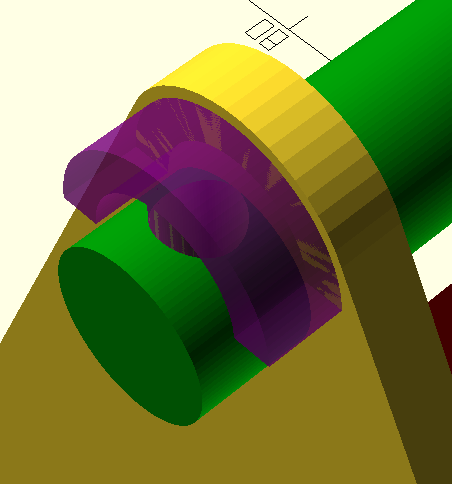 Openscad Paper winder 9