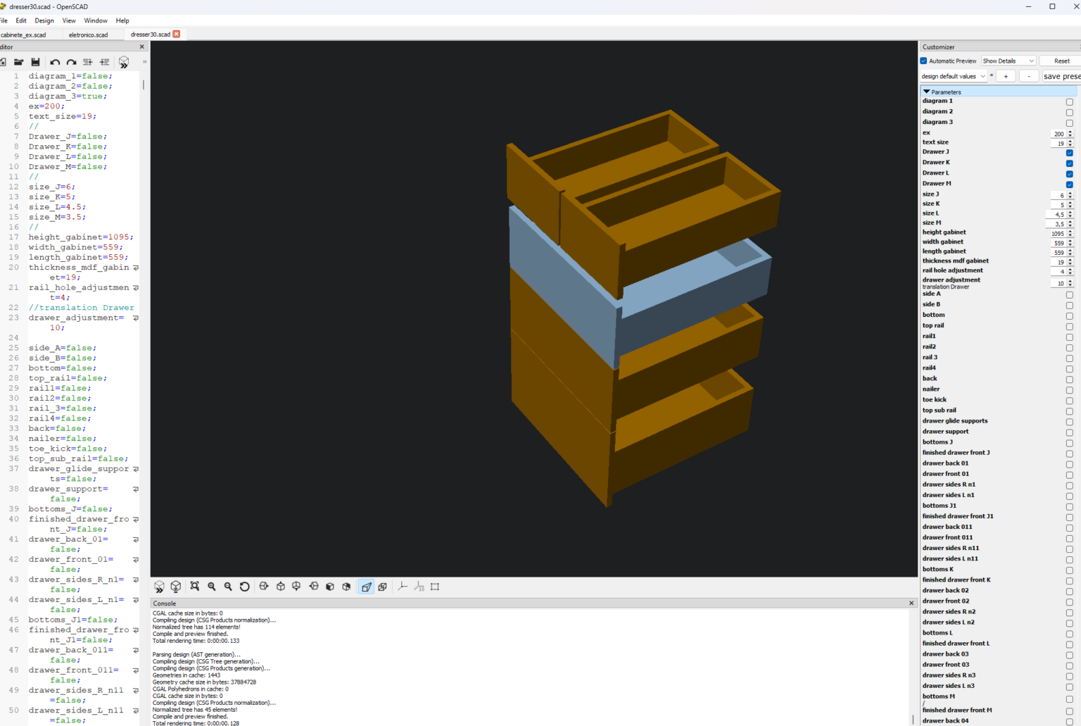 Openscad-forniture-1