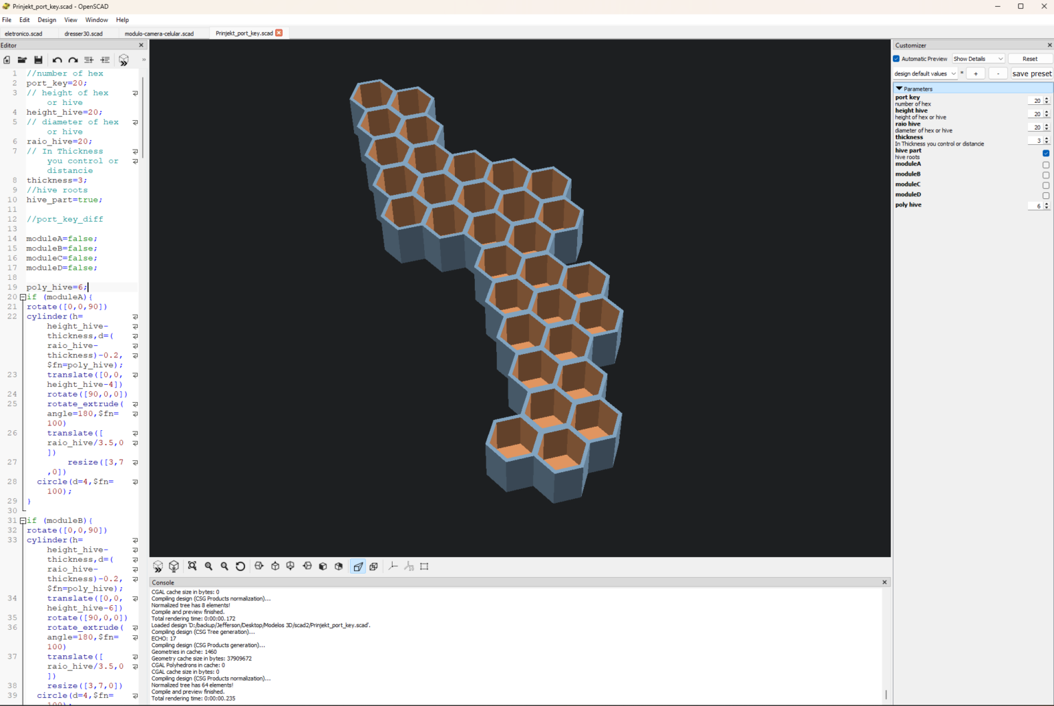 Openscad-hive-12
